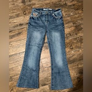 Western Blue boot cut jeans 13